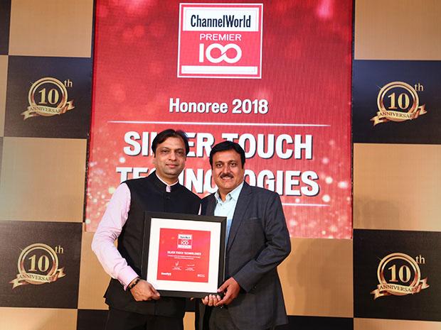 Silver Touch Technologies receives the Channel World Premier 100 Award for 2018