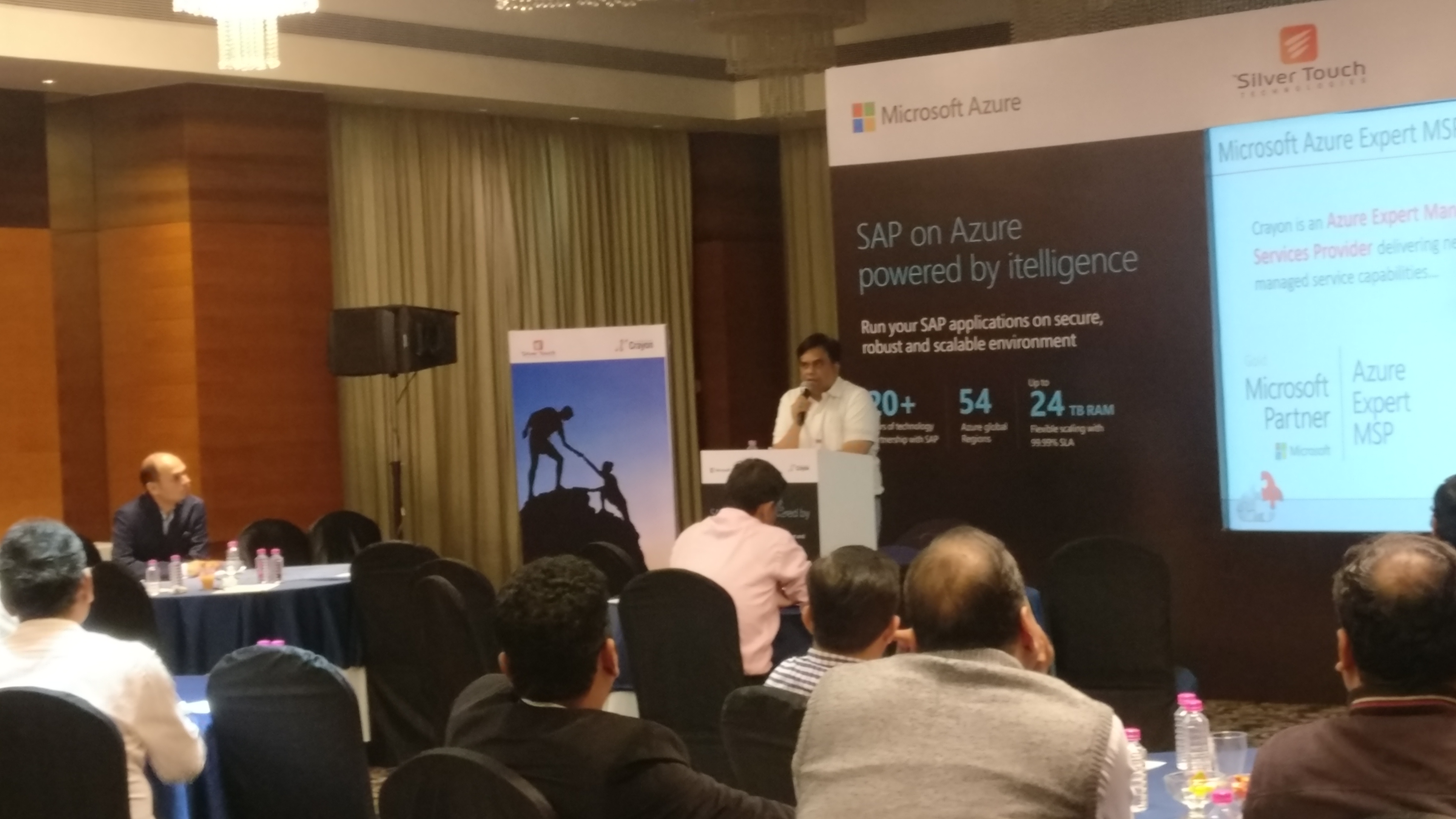 Silver Touch, Microsoft & Crayon jointly organised an event - SAP on Azure Experts